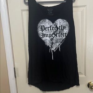 Beautiful Disaster C3X Women's Black Muscle Tee